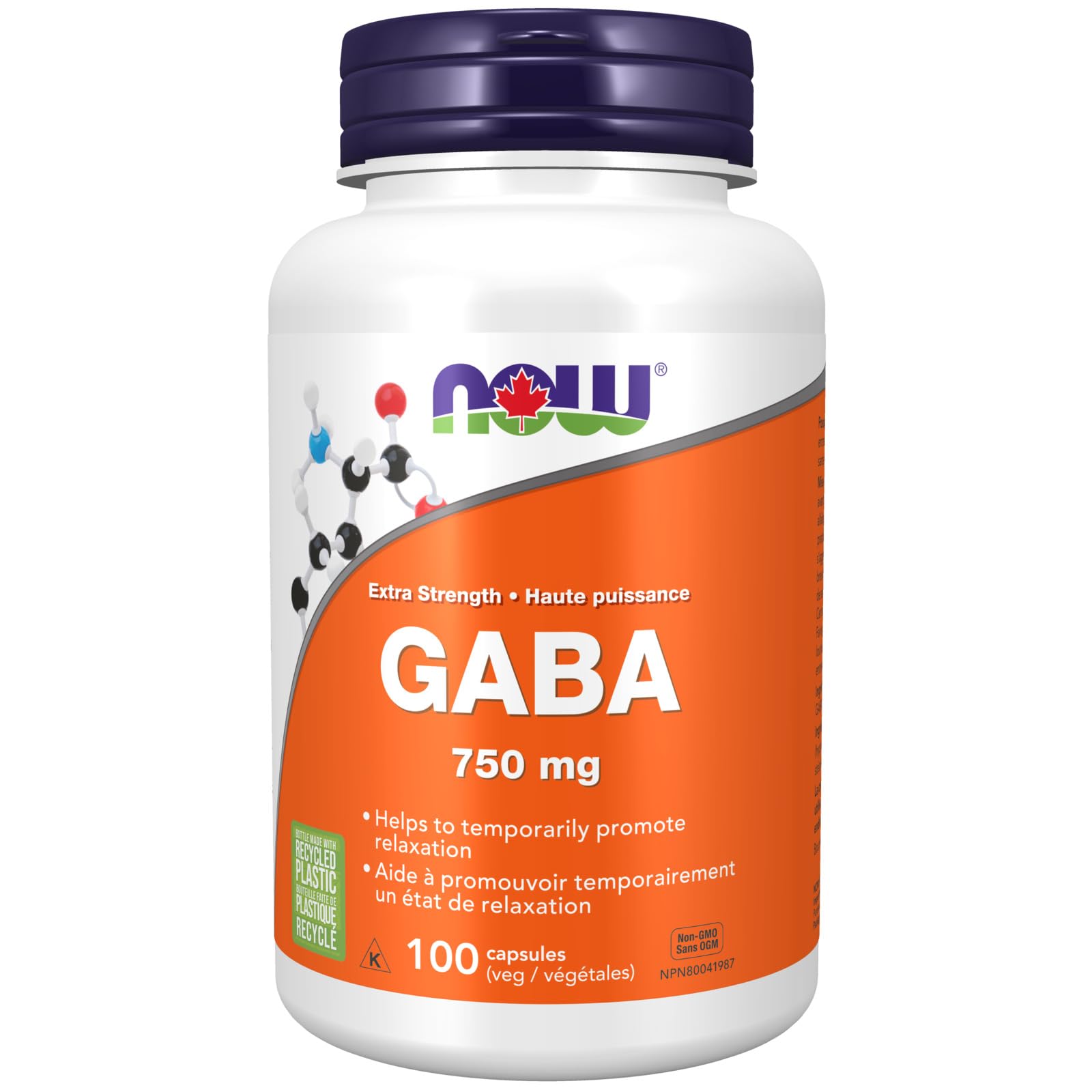 値段交渉OK⭕️Gaga Now GABA Extra Strength 750mg 100vcap : Amazon.in: Health